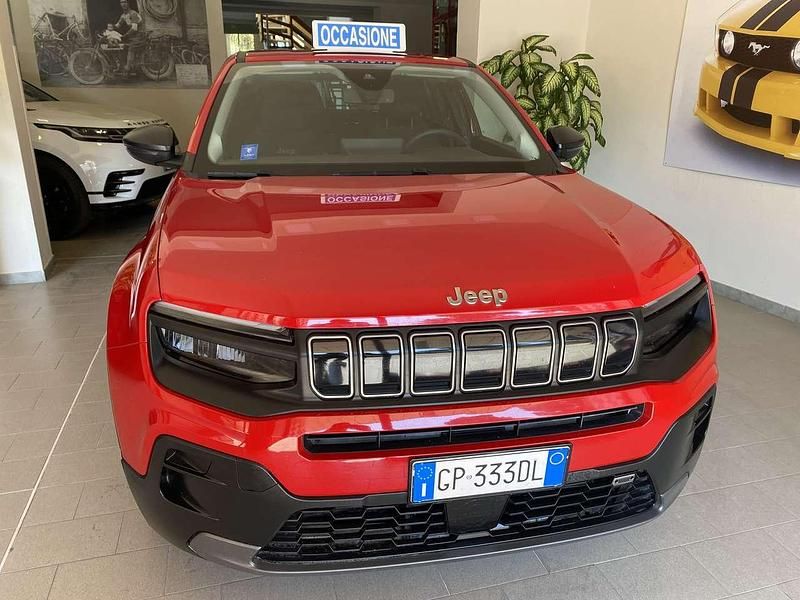 Usata Jeep Avenger Longitude 101 CV (74 kW) 2023 Rosso SUV