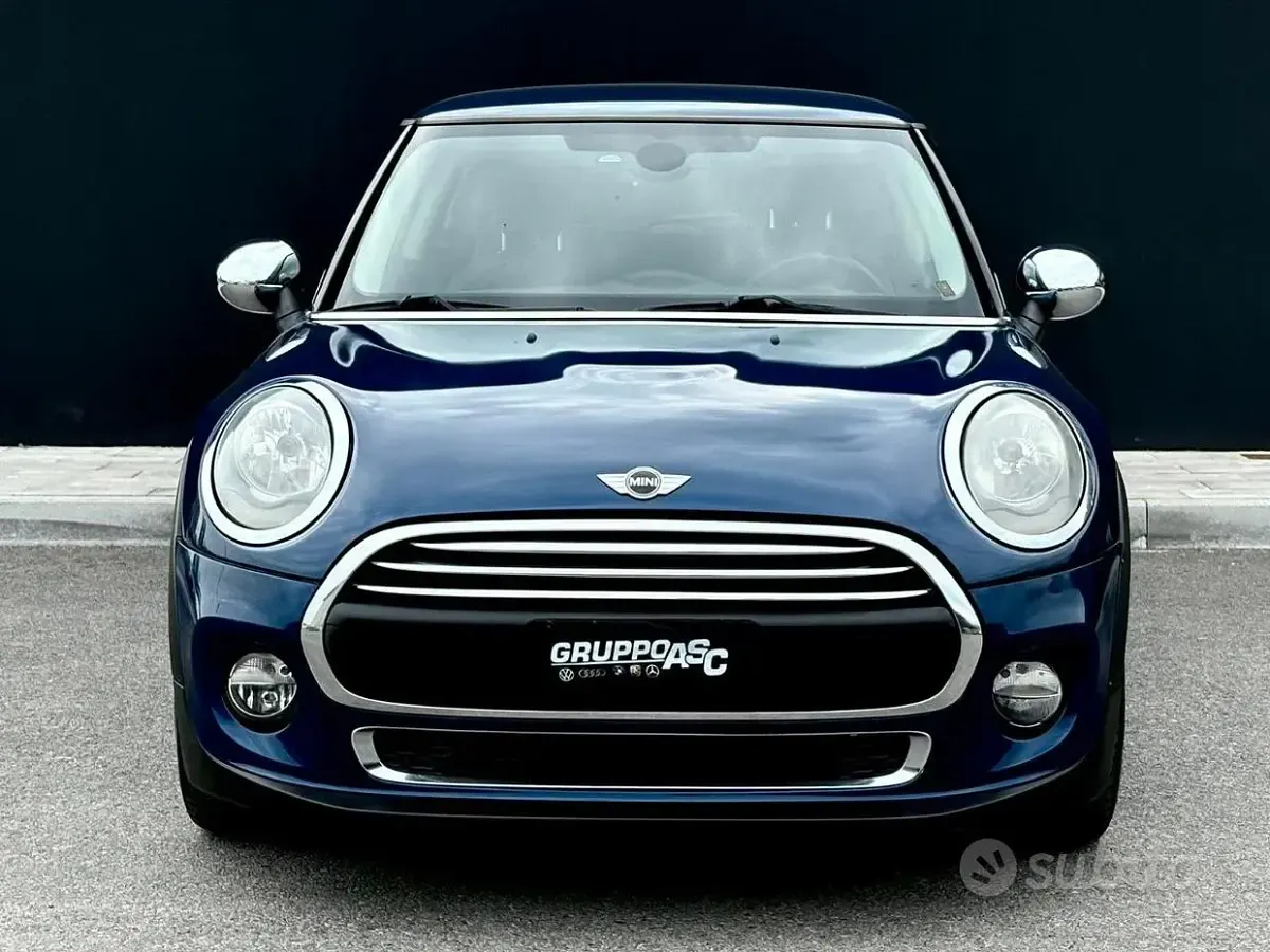 Usata Mini One D 95 CV (69 kW) 2014 Blu/azzurro Utilitaria