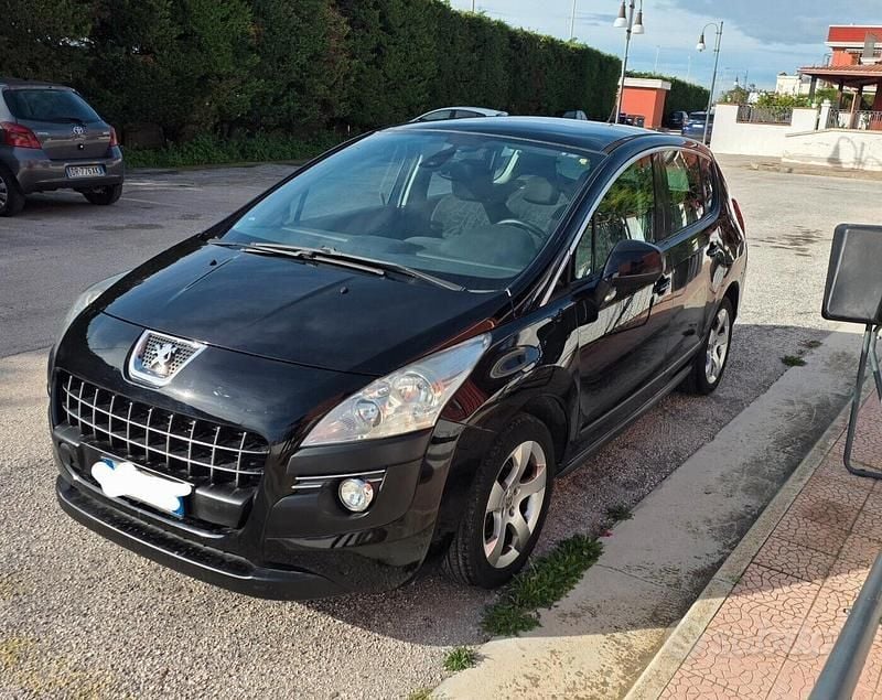 Usata Peugeot 3008 111 CV (81 kW) 2010 Nero SUV