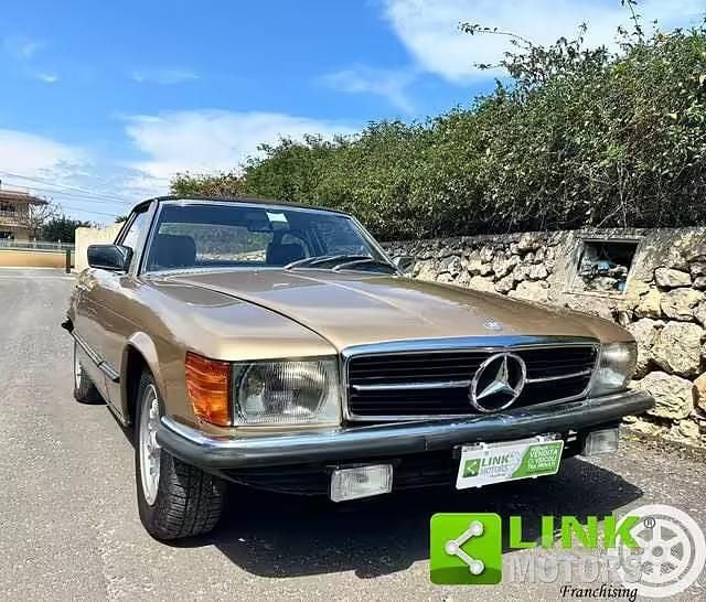 Käytetty Mercedes SL280 185 HP (136 kW) 1983 Kulta Avoauto
