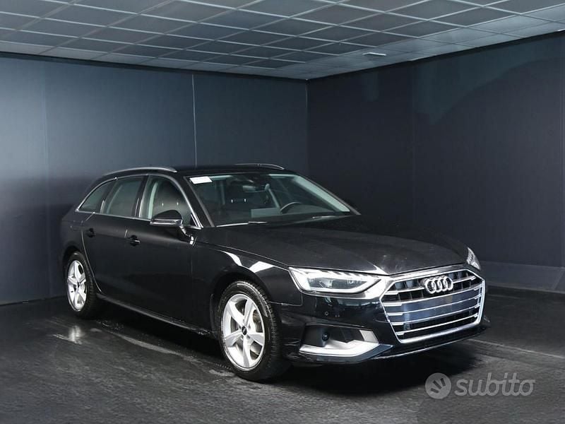 Usata Audi A4 Advanced 136 CV (100 kW) 2023 Nero Station wagon