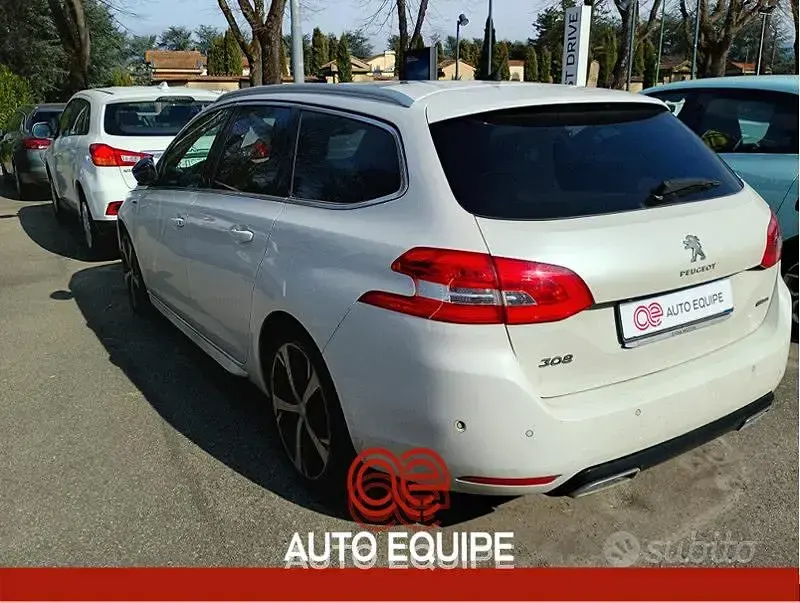 Usata Peugeot 308 GT-line 150 CV (110 kW) 2017 Bianco Station wagon