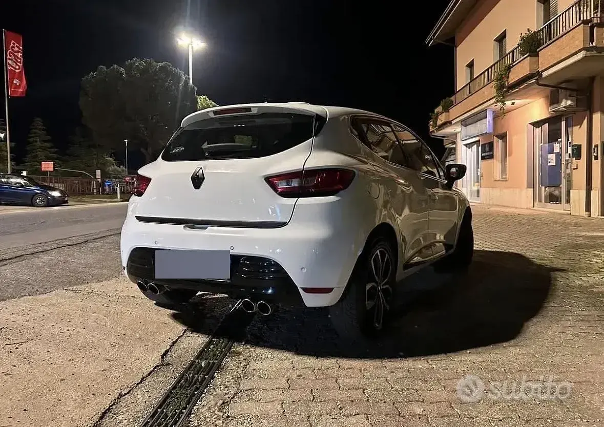 Usata Renault Clio IV 75 CV (55 kW) 2018 Bianco Berlina