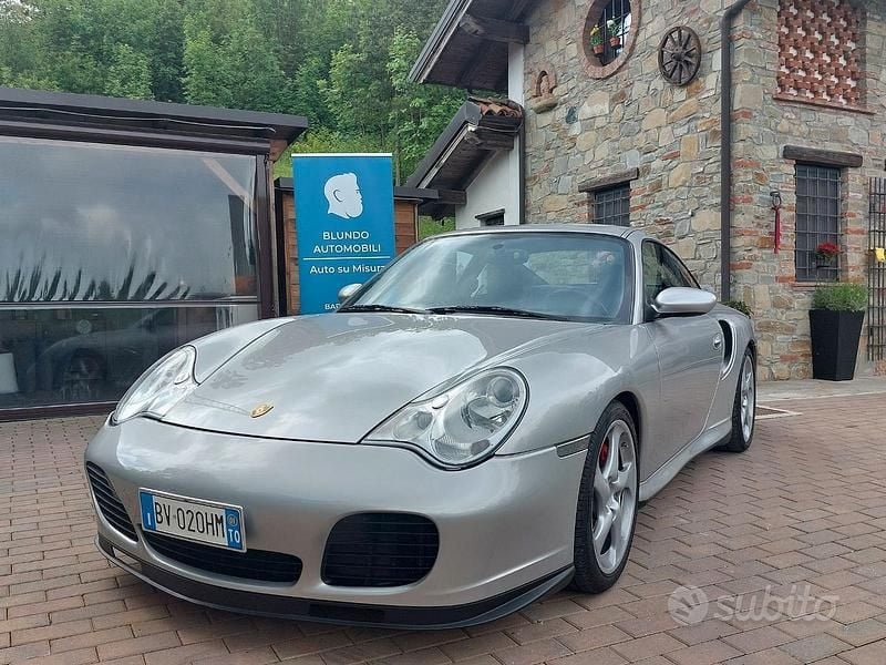 Usata Porsche 911 Turbo 420 CV (308 kW) 2001 Grigio Coupé