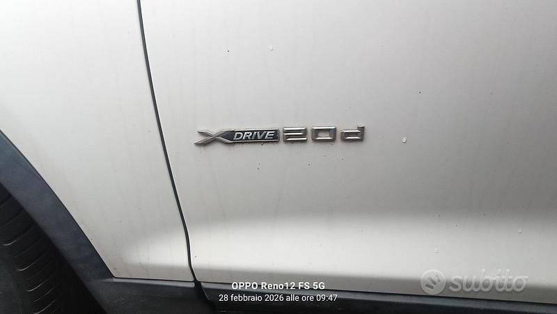 Usata BMW X3 184 CV (135 kW) 2011 Bianco SUV