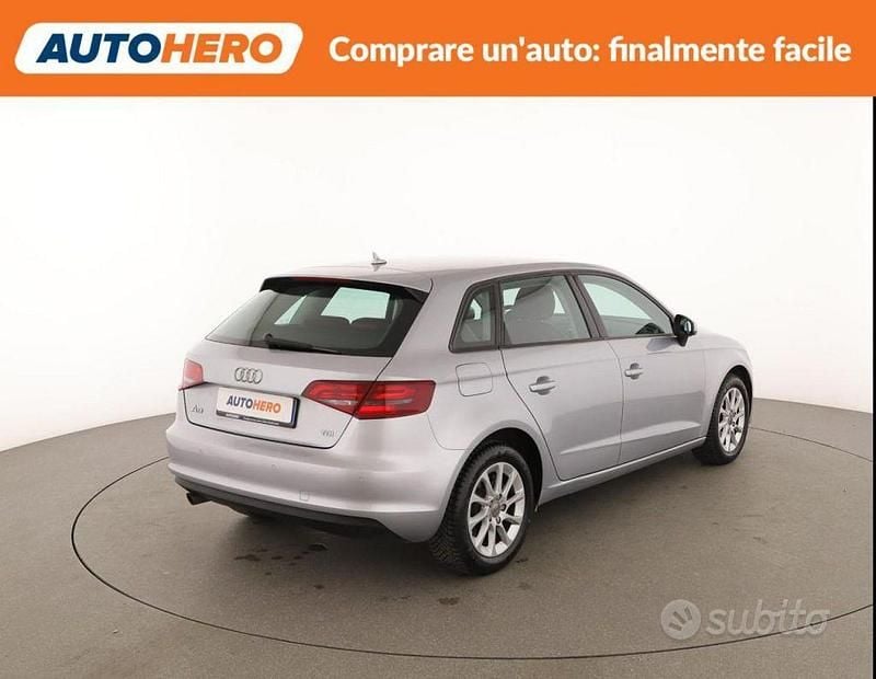Usata Audi A3 Attraction 110 CV (80 kW) 2016 Grigio Berlina
