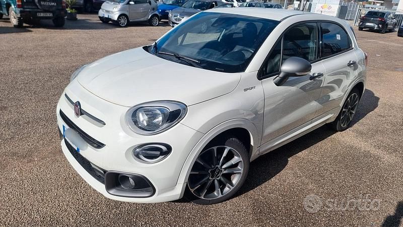 Usata Fiat 500X Sport 130 CV (95 kW) 2021 Bianco SUV