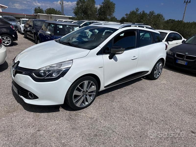 Usata Renault Clio GrandTour 90 CV (66 kW) 2015 Bianco Station wagon