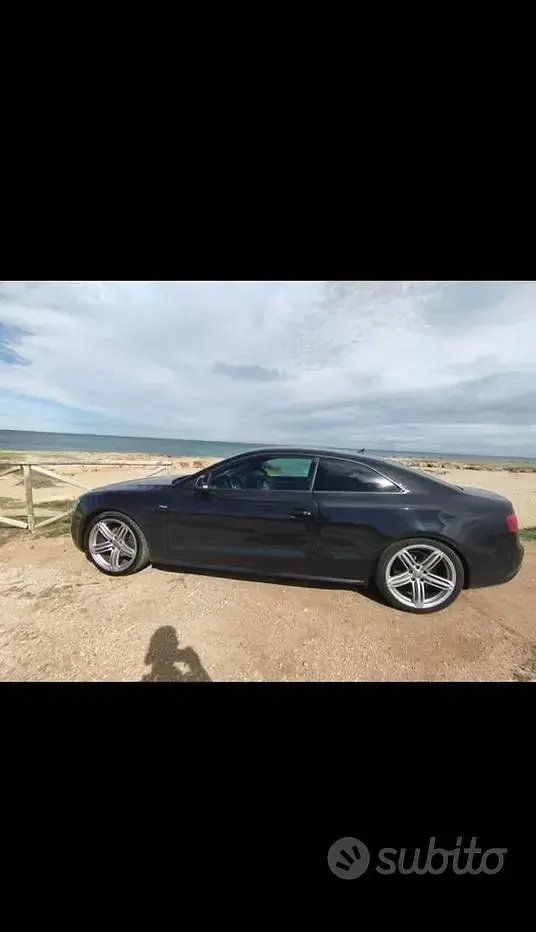 Usata Audi A5 S-Line 170 CV (125 kW) 2010 Nero Coupé