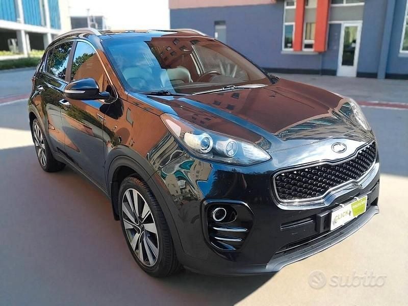 Usata Kia Sportage 116 CV (85 kW) 2017 Nero SUV