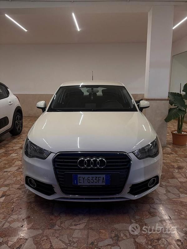 Usata Audi A1 S-Line 89 CV (65 kW) 2015 Bianco Utilitaria