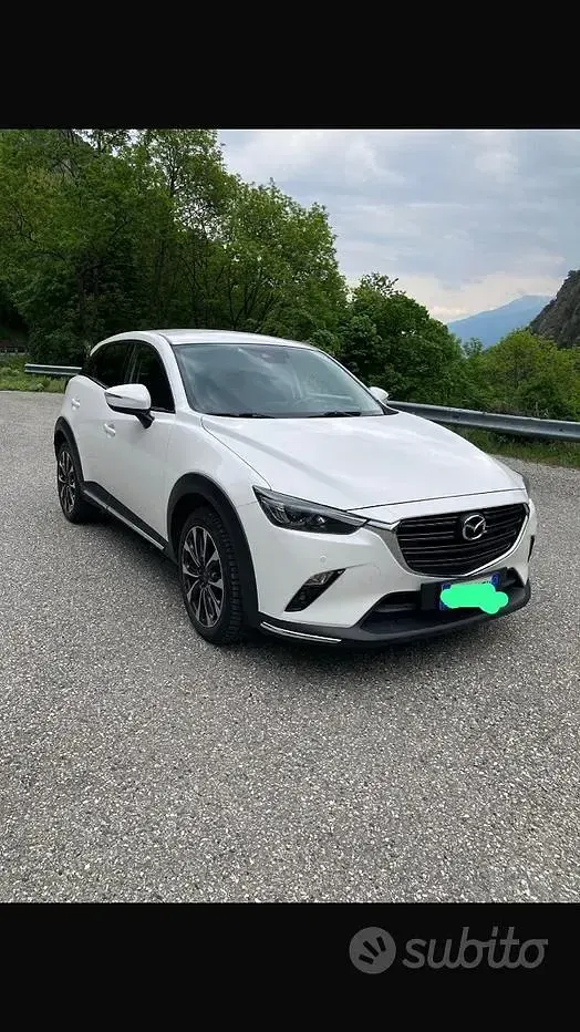 Usata Mazda CX-3 Exceed 116 CV (85 kW) 2019 Bianco SUV
