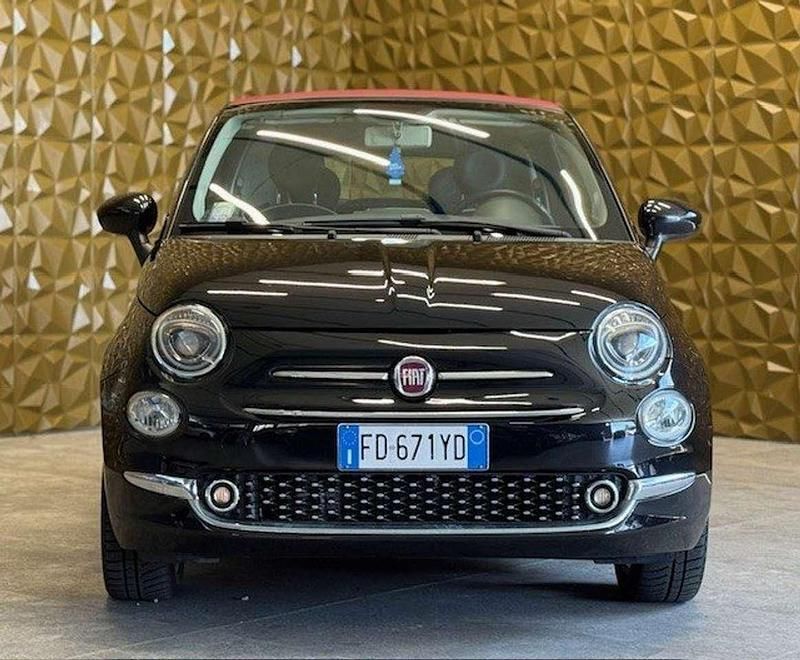 Nero Usata 2016 Fiat 500C Lounge Cabrio | 8500 € (Buon prezzo) - Immagine 1/4