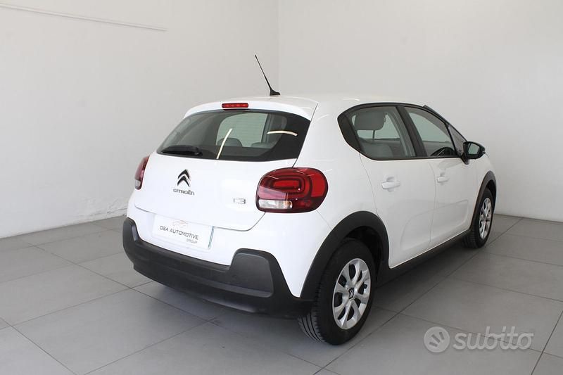 Usata Citroën C3 Feel 83 CV (61 kW) 2019 Bianco Utilitaria