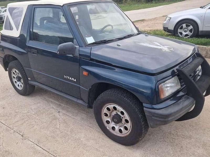 Usata Suzuki Vitara 80 CV (58 kW) 1997 Blu/azzurro Cabrio