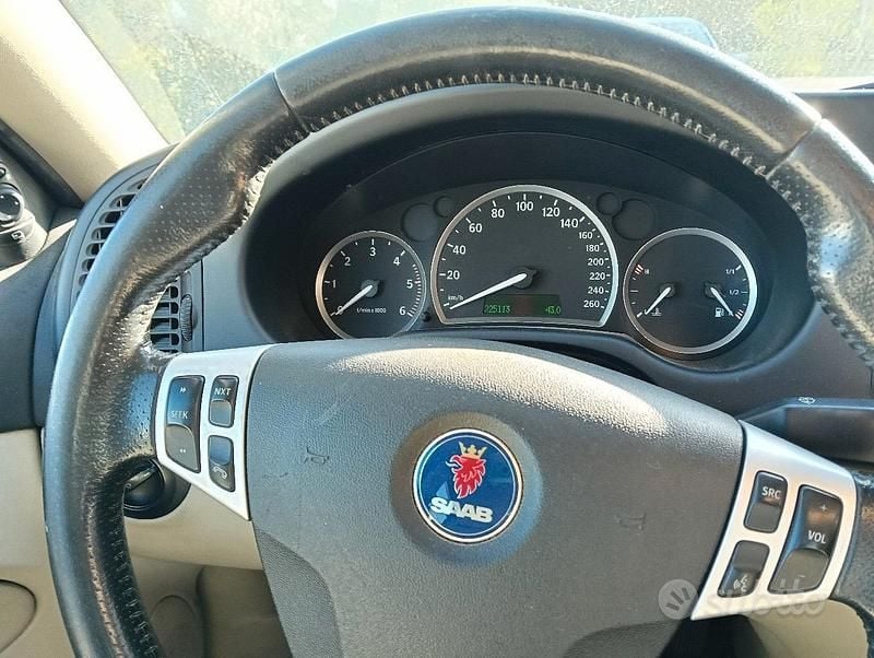 Usata Saab 9-3 150 CV (110 kW) 2006 Nero Berlina
