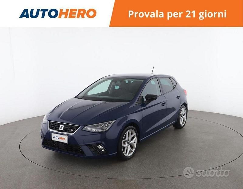 Blu Usata 2018 Seat Ibiza Tre volumi | 11.799 € (Buon prezzo) - Immagine 1/2