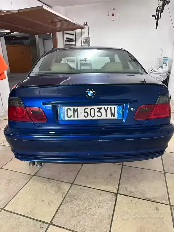 Usata BMW 320 Efficient Dynamics 150 CV (110 kW) 2004 Blu Coupé