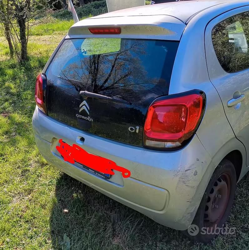 Usata Citroën C1 2015 Grigio Utilitaria