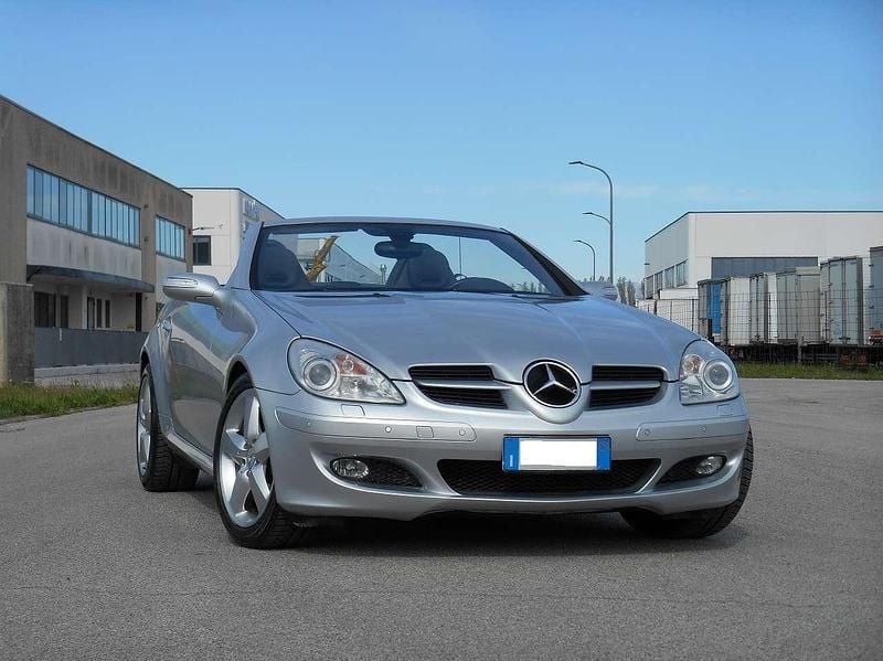 Usata Mercedes SLK200 163 CV (119 kW) 2004 Grigio Cabrio