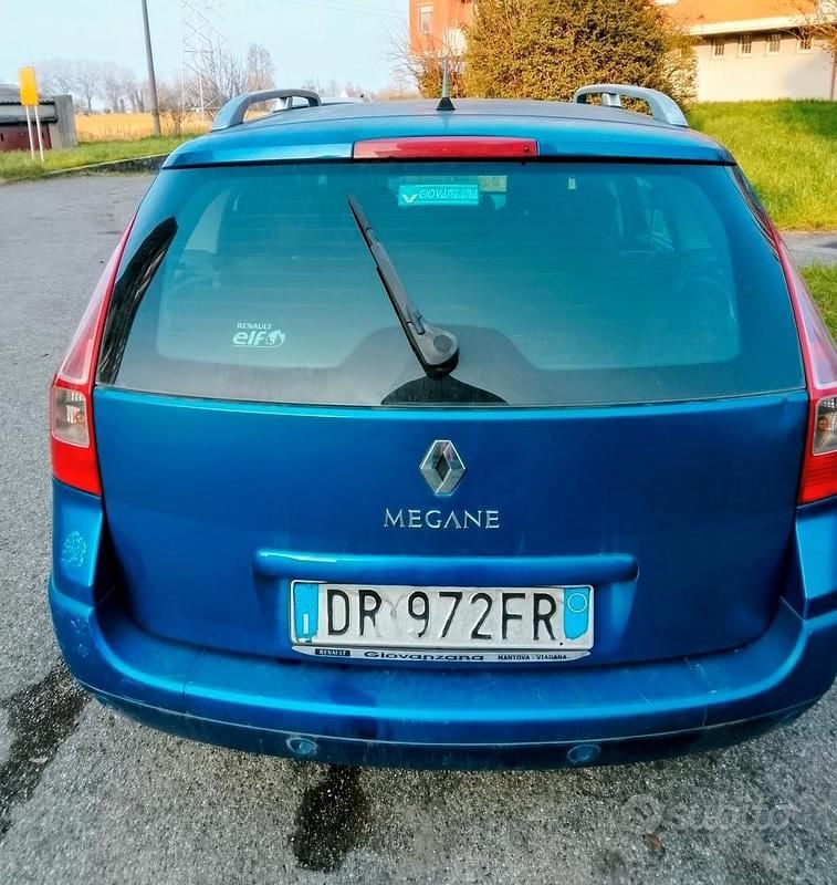 Usata Renault Mégane GrandTour 111 CV (81 kW) 2008 Blu Station wagon
