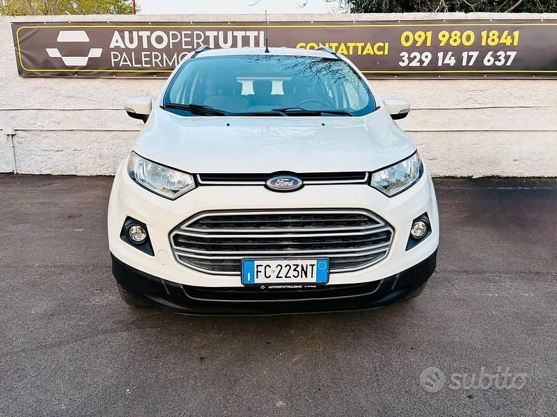 Usata Ford Ecosport Titanium S 95 CV (69 kW) 2016 Bianco SUV