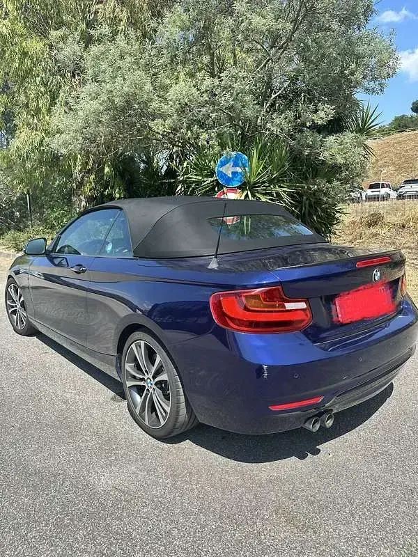 Usata BMW 220 Sport Line 190 CV (139 kW) 2015 Cabrio
