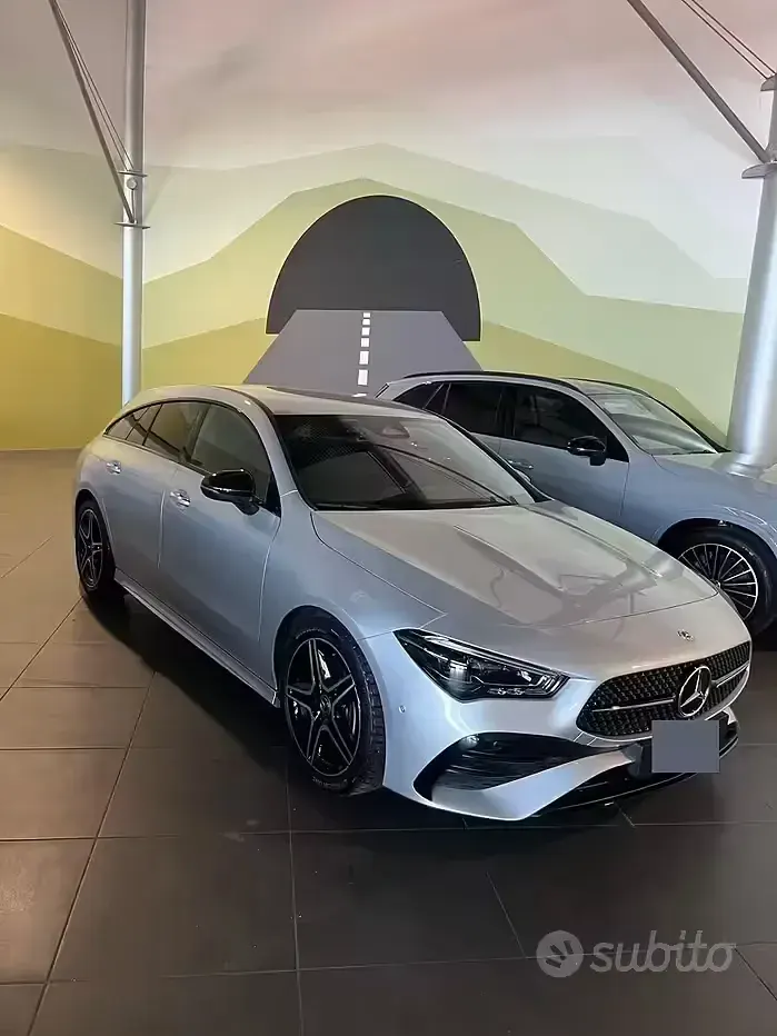 Usata Mercedes CLA180 AMG line 116 CV (85 kW) 2024 Grigio Berlina
