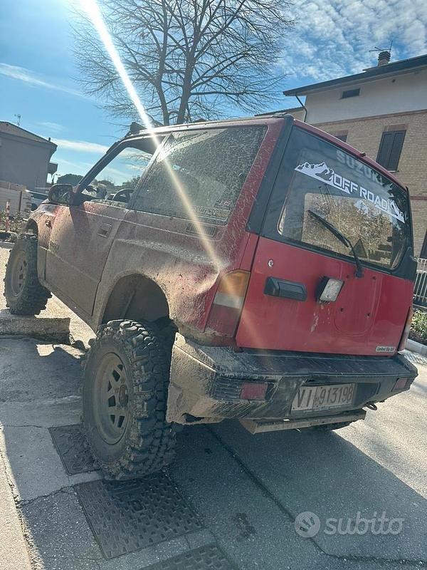 Usata Suzuki Vitara 1991 Rosso