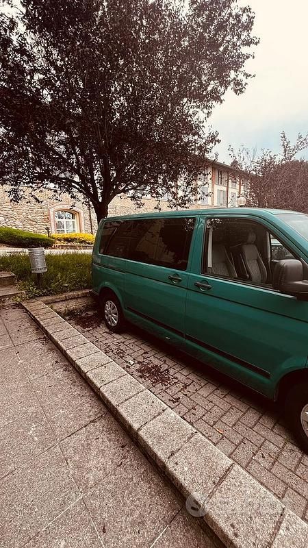 Usata VW T5 2006 Verde Furgone