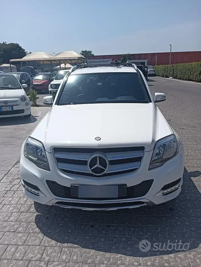 Usata Mercedes GLK200 143 CV (105 kW) 2013 Bianco SUV