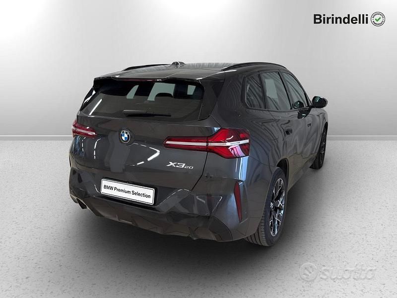 Usata BMW X3 M Sport 190 CV (139 kW) 2024 Grigio SUV