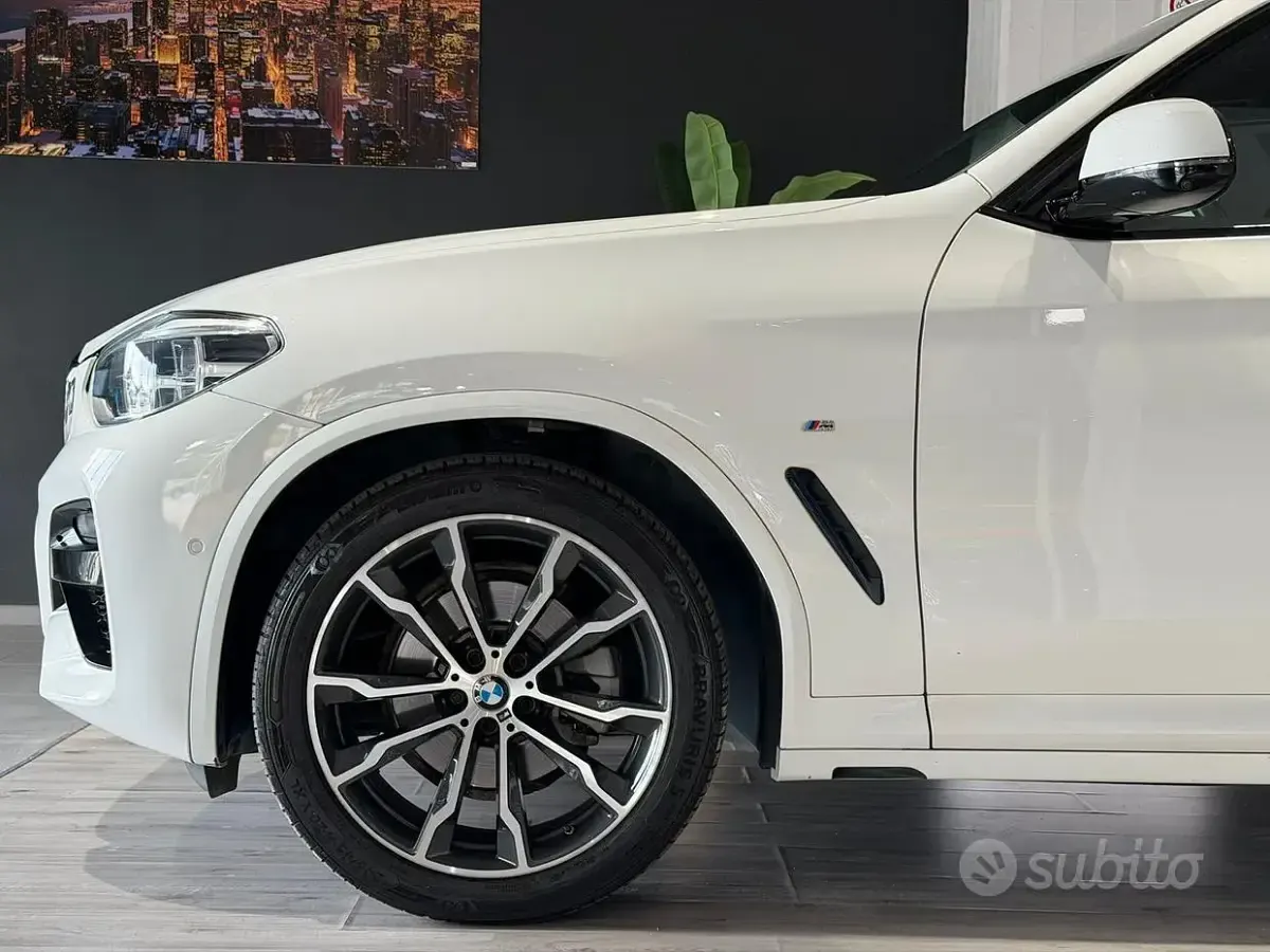 Usata BMW X3 M Sport 190 CV (139 kW) 2020 Bianco SUV