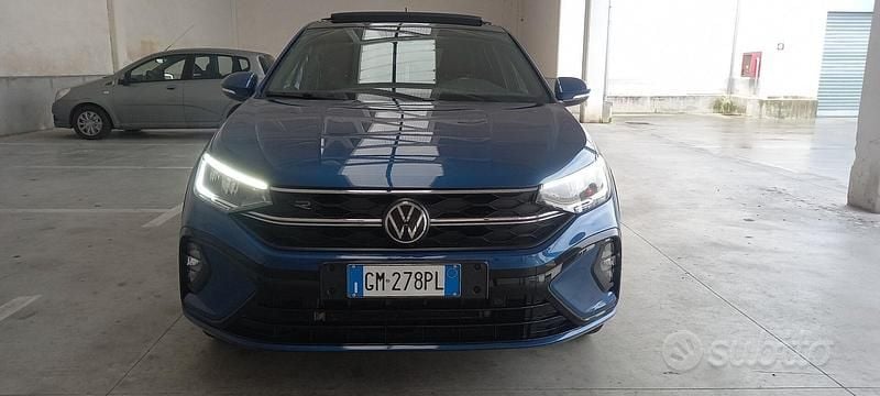 Blu Usata 2023 VW Taigo R-line SUV | 18.700 € (Super prezzo) - Immagine 1/4