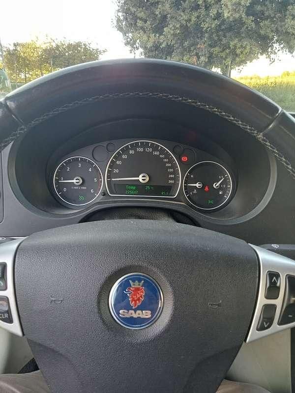 Usata Saab 9-3 Cabriolet Vector 150 CV (110 kW) 2008 Nero Cabrio