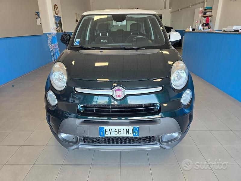 Verde Usata 2014 Fiat 500L Monovolume | 7300 € (Buon prezzo) - Immagine 1/4