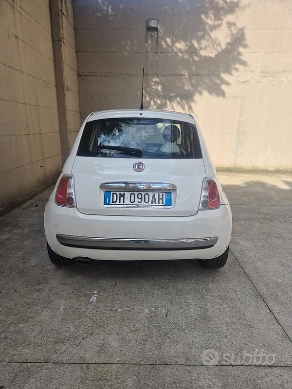 Usata Fiat 500 2008 Bianco Utilitaria