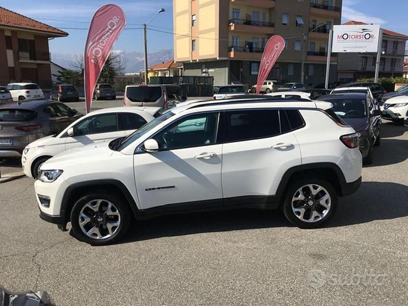 Usata Jeep Compass Limited 140 CV (102 kW) 2019 Bianco SUV