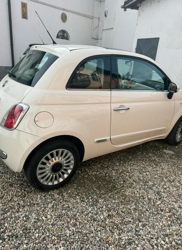 Usata Fiat 500 95 CV (69 kW) 2014 Bianco Utilitaria