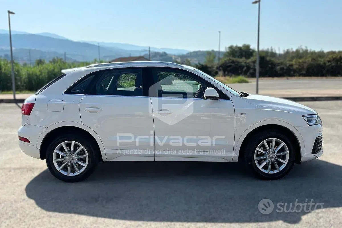 Usata Audi Q3 Comfort 150 CV (110 kW) 2016 Bianco SUV
