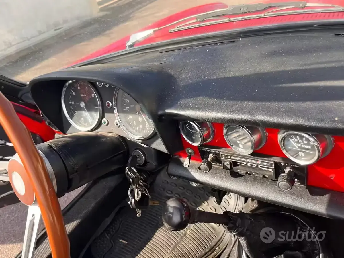 Usata Alfa Romeo Spider 1970 Rosso Cabrio