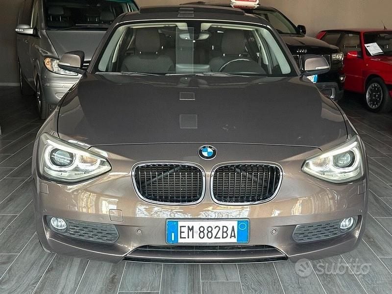 Usata BMW 116 Comfort Edition 136 CV (100 kW) 2012 Marrone Utilitaria