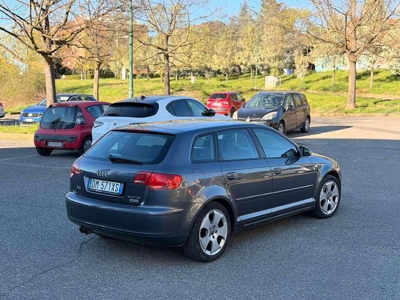 Usata Audi A3 Ambiente 170 CV (125 kW) 2008 Nero Utilitaria