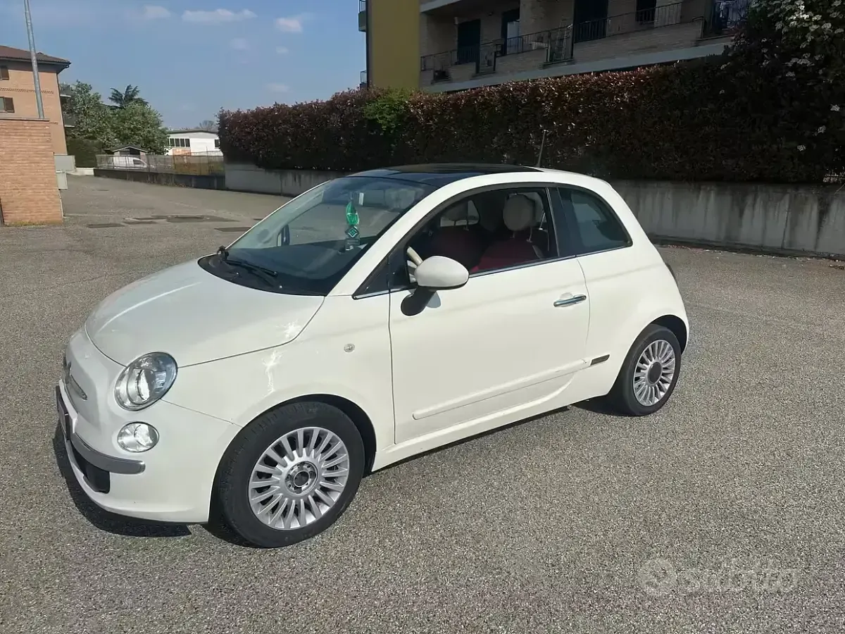 Usata Fiat 500 69 CV (50 kW) 2012 Bianco Berlina