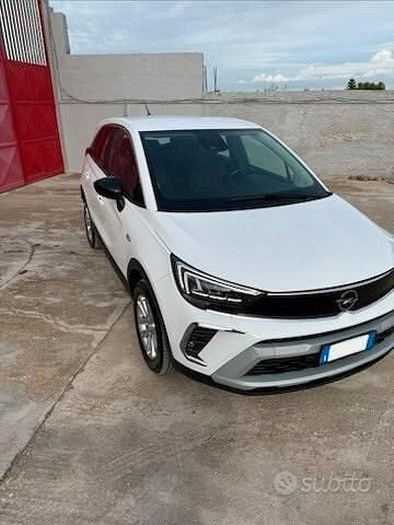 Usata Opel Crossland X Elegance 110 CV (80 kW) 2022 Bianco SUV