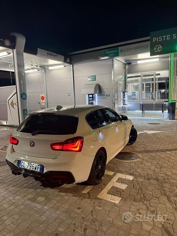Usata BMW 120 M Sport 184 CV (135 kW) 2019 Bianco Utilitaria