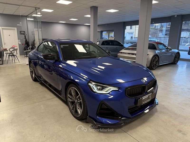Usata BMW M240 M Sport 374 CV (275 kW) 2022 Blu/azzurro Coupé