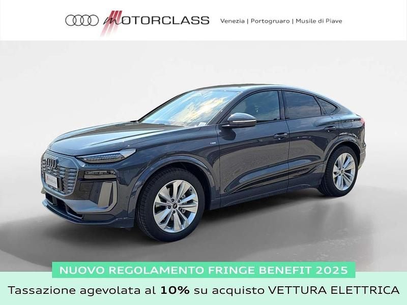 Grigio magnete Nuova 2025 Audi Q6 Sportback e-tron S-Line SUV | 73.900 € - Immagine 1/4