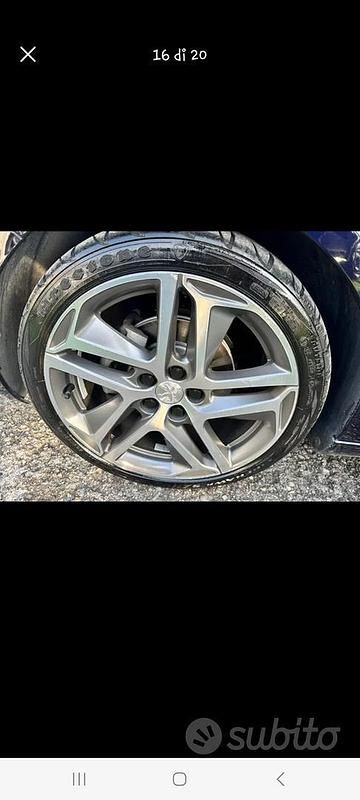 Usata Peugeot 308 Allure 116 CV (85 kW) 2014 Blu Station wagon