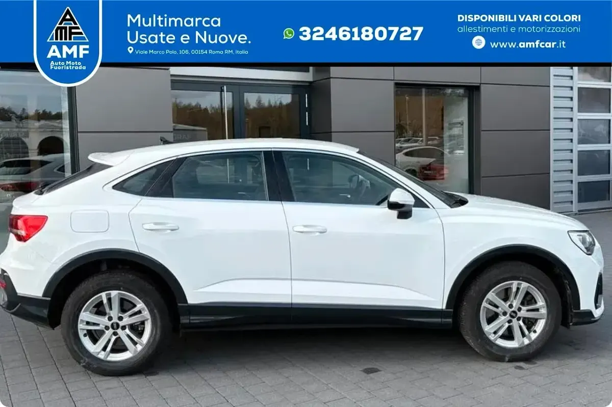 Usata Audi Q3 Sportback 150 CV (110 kW) 2021 Bianco SUV